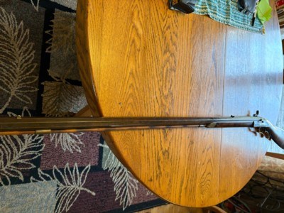 Original Antique Circa 1850 Kentucky half stock rifle - Image 10 of 15