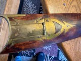 Original Antique Circa 1850 Kentucky half stock rifle - Image 13 of 15