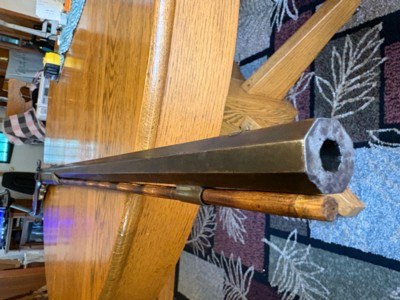 Original Antique Circa 1850 Kentucky half stock rifle - Image 7 of 15