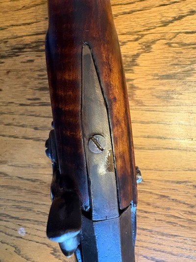 Original Antique Circa 1850 Kentucky half stock rifle - Image 5 of 15