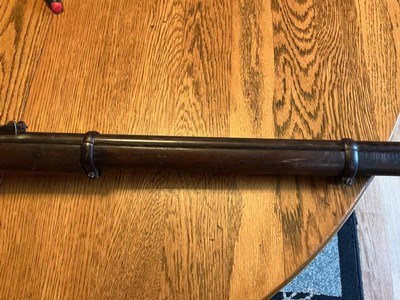 Antique Civil War era Confederate .577 caliber Tower rifle marked LSM - Image 4 of 15