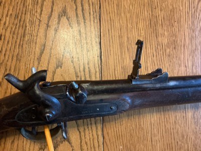 Antique Civil War era Confederate .577 caliber Tower rifle marked LSM - Image 15 of 15