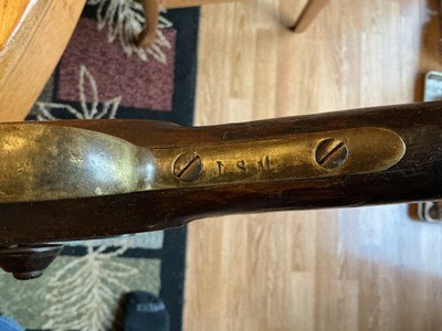 Antique Civil War era Confederate .577 caliber Tower rifle marked LSM - Image 11 of 15