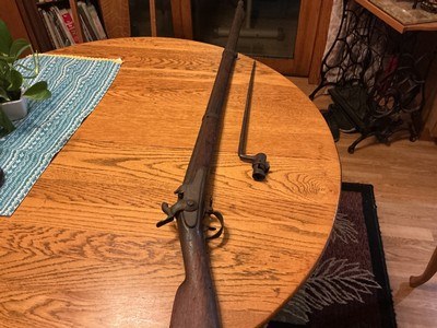 US Model 1842 HARPERS FERRY Civil war era 69 caliber musket - Image 14 of 15