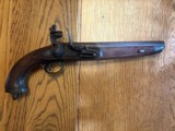 Antique Original Circa 1800 Napoleonic era Belgium made Flintlock Military Hirse Pistol - Image 1 of 15