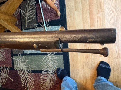 Antique Flintlock circa 1776 British Tower musket - Image 6 of 15