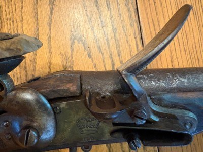 Antique Flintlock circa 1776 British Tower musket - Image 2 of 15