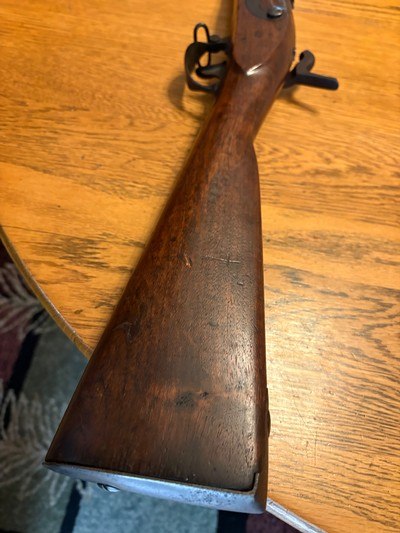 Model 1816 US Contract W.T.Wickham Conversion Musket 69caliber Converted by H and P in 1861 - Image 10 of 15