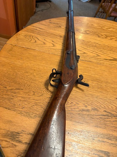 Model 1816 US Contract W.T.Wickham Conversion Musket 69caliber Converted by H and P in 1861 - Image 11 of 15