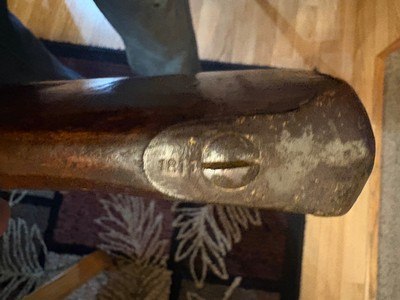Original antique US model 1795 Springfield Musket dated 1811 - Image 2 of 15
