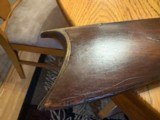 Antique Kentucky half stock rifle. - Image 4 of 15