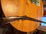 Antique Kentucky half stock rifle. - Image 1 of 15