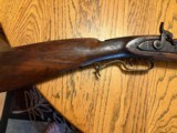 Antique Kentucky half stock rifle. - Image 5 of 15