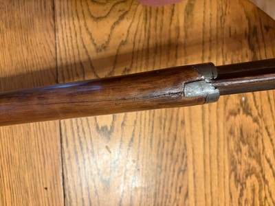 Antique Kentucky half stock rifle. - Image 10 of 15