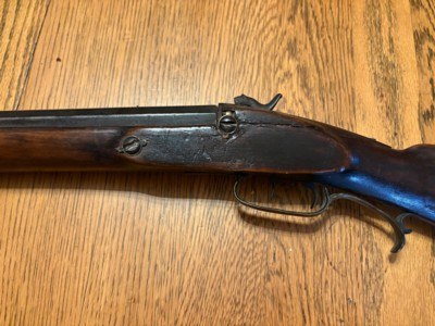 Antique Kentucky half stock rifle. - Image 14 of 15