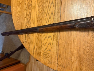 Antique Kentucky half stock rifle. - Image 15 of 15