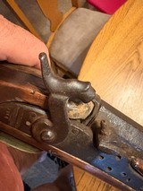 Antique Kentucky half stock rifle. - Image 13 of 15