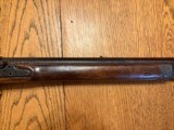 Antique Kentucky half stock rifle. - Image 6 of 15