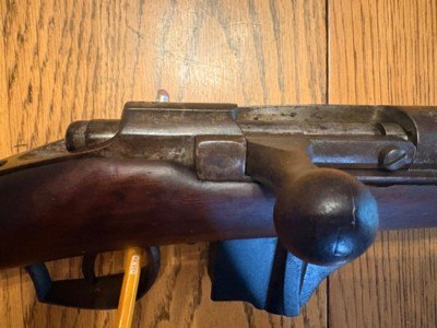 Original Antique Model 1871/88 Dutch Beaumont military rifle - Image 4 of 15