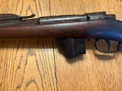 Original Antique Model 1871/88 Dutch Beaumont military rifle - Image 13 of 15