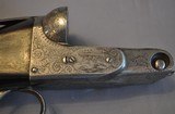 Parker Bros. Antique Side By Side 10 Gauge Model circa 1893 Engraved Shotgun - 6 of 15