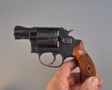 Smith & Wesson 38 Chiefs Special Revolver - 1954 MFG - Original Leather Holster - 7 of 8