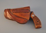 Smith & Wesson 38 Chiefs Special Revolver - 1954 MFG - Original Leather Holster - 3 of 8
