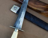 Presentation Confederate Bowie - Antique - Arkansas Toothpick - 5 of 20