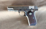 Colt
Model
1908
Nickel
.380
Letter, 1 gun shipment , box, papers