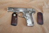 Colt
Model
1908
Nickel
.380
Letter, 1 gun shipment , box, papers - 11 of 16