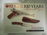 William B Ruger 100th Birthday Mark IV - 2 of 14