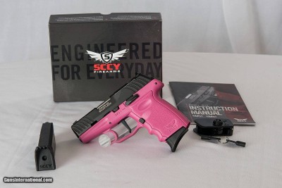 SCCY DVG 1CB 9mm Pink
Optics Ready New in Box