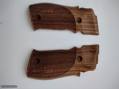 SIG X 5 Wood Grip Panels