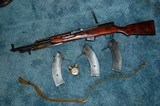 SKS Russian with 3 High Capacity Mags. - 1 of 13
