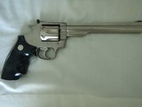 Colt Trooper MK III Revolver .22LR 8 Inch Barrel, Nickel Plated - 2 of 10