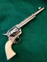 Colt 1873 Single Action Army Second Generation 125th Anniversary Engraved Model - 1 of 15
