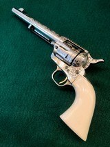 Colt 1873 Single Action Army Second Generation 125th Anniversary Engraved Model - 5 of 15