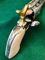 Colt 2nd Gen Single Action Army .45 LC Engraved by Brian Mears - 10 of 15