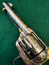 Colt 2nd Gen Single Action Army .45 LC Engraved by Brian Mears - 8 of 15