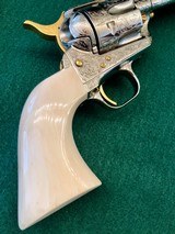 Colt 2nd Gen Single Action Army .45 LC Engraved by Brian Mears - 2 of 15