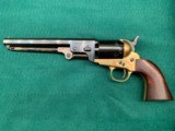1851 Navy Arms Company / revolver .36 cal / brass / walnut grips / 7 1/2 barrel - 2 of 4