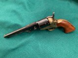 1960s, 36 Cal , Replica 1851 revolver imported by Navy Arms Company / early brass framed model exact replica to original Colt. - 3 of 4