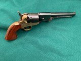 1960s, 36 Cal , Replica 1851 revolver imported by Navy Arms Company / early brass framed model exact replica to original Colt. - 2 of 4