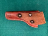 1880"s holster original S.D.Meyers Holster from El Paso Texas hand carved deep relief in good condition for a Colt SAA model 1873 4 /3/4 "or - 2 of 5
