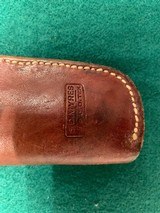 1880"s holster original S.D.Meyers Holster from El Paso Texas hand carved deep relief in good condition for a Colt SAA model 1873 4 /3/4 "or - 3 of 5
