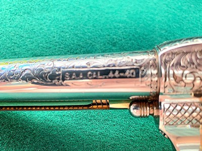 Teddy Roosevelt Commemorative .44-40 by Uberti  Mfg . 1990  (New condition, never fired). - Image 4 of 13