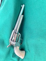 Teddy Roosevelt Commemorative .44-40 by Uberti  Mfg . 1990  (New condition, never fired). - Image 7 of 13