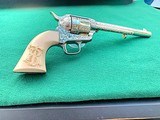 Teddy Roosevelt Commemorative .44-40 by Uberti  Mfg . 1990  (New condition, never fired). - Image 1 of 13