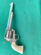 Teddy Roosevelt Commemorative .44-40 by Uberti  Mfg . 1990  (New condition, never fired). - Image 2 of 13