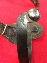 August Buermann Inlaid Spurs/Leathers - 7 of 7